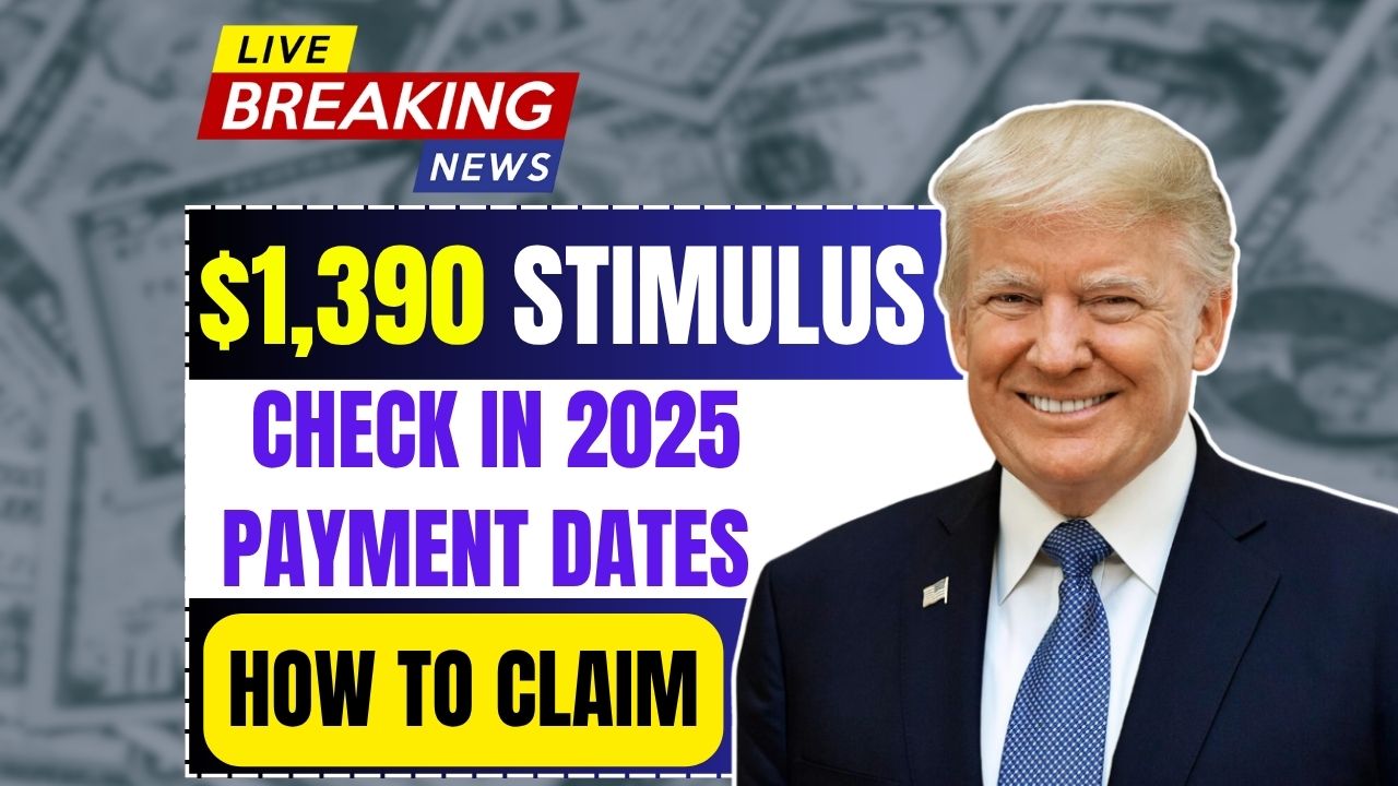 $1,390 Stimulus Check in 2025